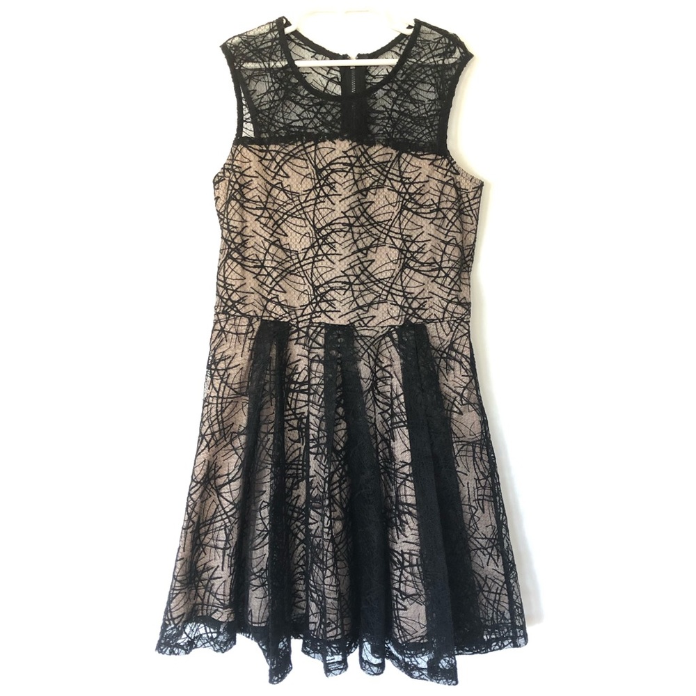 Miss Behave Black Lace Dress